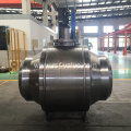 API 6D Welded Body Trunnion Mounted Ball Valve